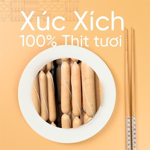 Xúc Xích Thịt - 500gr