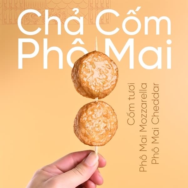 Chả Cốm Phô Mai - 500gr